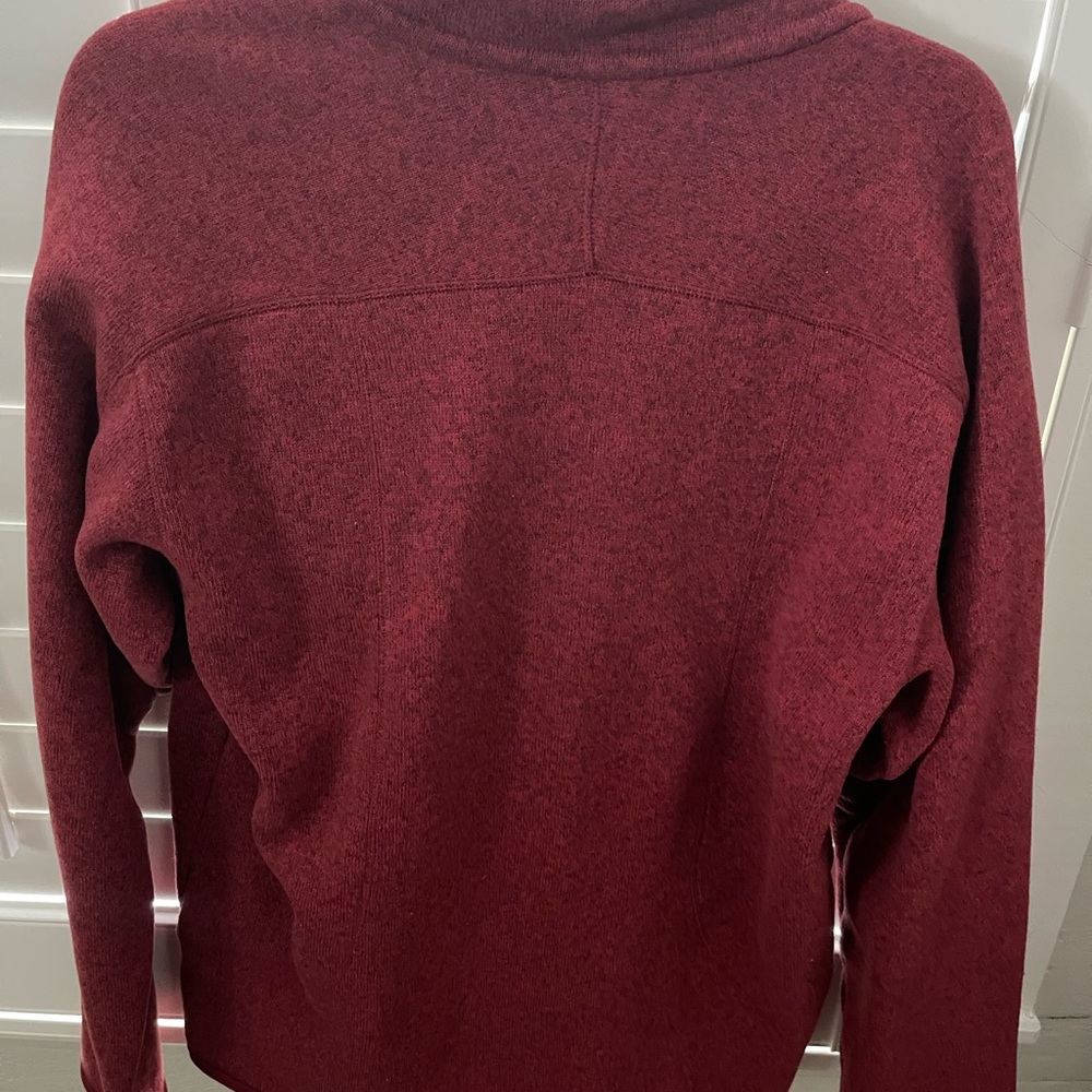 Burgundy Patagonia Better Sweater Pullover